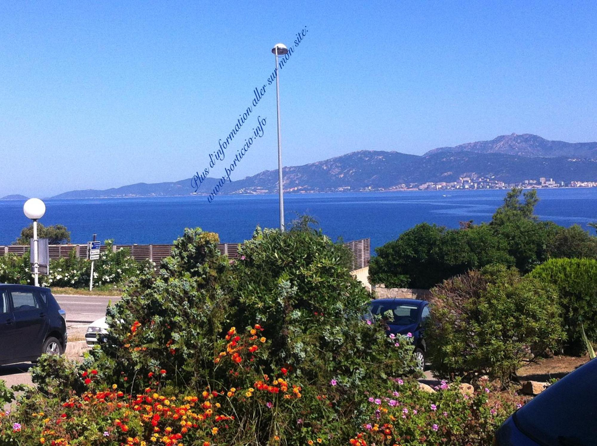 Vue mer panoramique plage 30m. Porticcio Porticcio  Extérieur photo